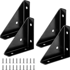 OEM ODM Customized Sheet Metal Processing Triangle Load bearing Frame Kitchen Living Room Iron Bracket Shelf Bracket