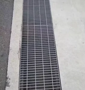 OEM ODM Durable Hot Galvanized Anti slip Industrial Steel Grating Walkway Drainage Trench & Sewer Cover Square & Round Types
