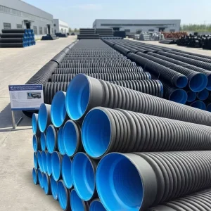 OEM ODM HDPE Spiral Corrugated Large Diameter Sewer Drainage Tube High Pressure Eco Friendly Factory Supply Municipal Projects