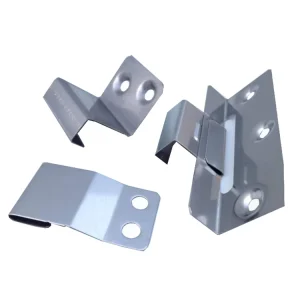 OEM ODM Sheet Metal Fabrication Stainless Steel Standing Seam Roof Clips Low Parapet Support Brackets