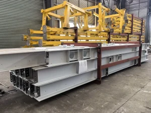 OEM Precision Steel Structural Parts for Steel Warehouse Workshop Custom Fabrication with Industrial Design High Load Capacity