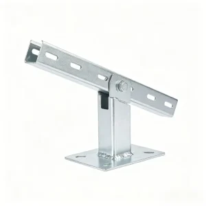 OEM Service PV-CP-F-6063T5-HDG Solar Racking System Aluminum 6063T5 Rail 25+ Year Service Life Max 60m s Wind Resistance
