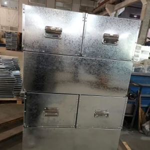 OEM Sheet Metal Factory Custom Galvanized Steel Screw Assembly Storage Box