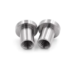 OEM Stainless Steel M6 M8 12mm 15mm Cylindrical Flange Head Internal Hex Connection Structure Sleeve Nut