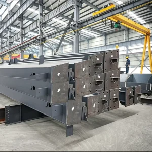 OEM Structural Steel Parts Fabrication Service for Warehouse and Workshop