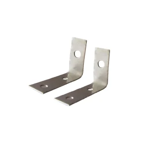 Oem Custom Mild Steel l Shape Metal Mounting Bracket