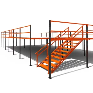 Office Mezzanine Lit Mezzanine Double Office Racking Industrial Platforms Mezzanine Floor Rack for Warehouse Storage