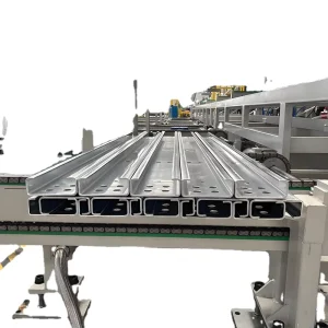 One-click Specification Switching Automatic Cold-forming Machine Metal Roll-forming Line Equipment C-section High-strength Steel