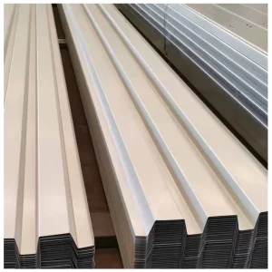 Open GI Floor Deck Galvanized Steel Decking Sheet Metal Open Type Floor Deck for Concrete Slab Construction