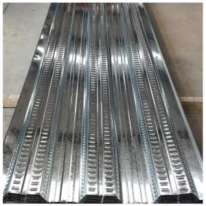 Open GI Floor Deck With Stable Load Bearing Capacity For Construction Engineering Steel Structure