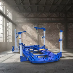 Original Auto Chassis Pulling Machine Car Body Puller Auto Frame Straightening Machine for Vehicle Collision Repair