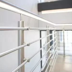 Outdoor Deck Corridor Handrail Stainless Steel Wire Metal Railing for Stairs Balustrades Handrails