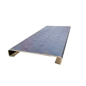 Outdoor Galvanized Metal Stairs Treads Steel Anti slip Step Ladder Steel Plate Stairs for Modular Buildings Stairs