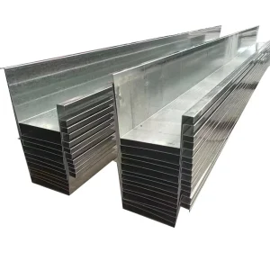 Outdoor House Gutters Metal Roof Gutters Galvanized Steel K type Gutters