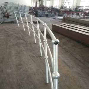 Outdoor Metal Galvanized Durable Steel Railing