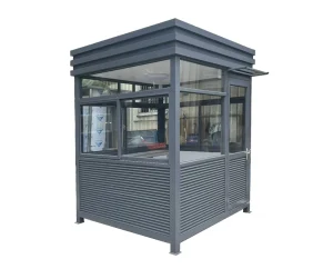 Outdoor Modern Prefabricated Security Booth Guard Booth