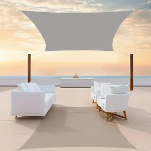 Outdoor Oxford Sunshade Sail Waterproof Canopy for Swimming Pool Courtyard