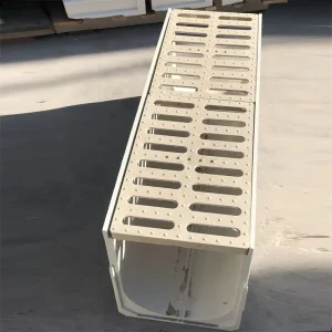 Outdoor Steel Iron Durable Alloy Water Drain Gutter Trench Drain System U Drains Shaped Drainage Channel