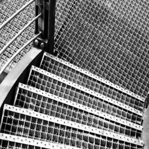 Outdoor Steel Structural Galvanized Ladder Grating Hardware Step Stair Tread Metal Steps