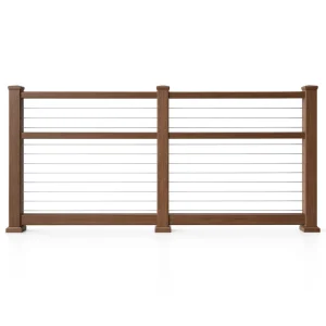 Outdoor Use 1/8″ Stainless Steel Cable SS16 Deck Install Cable Railing System custom