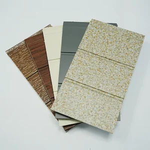 Outdoor Wall Panel Energy Efficient Metal Cladding Wall Panel For Villas And Warehouses