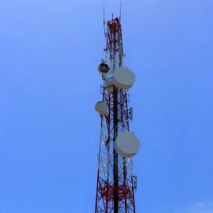 Outdoor Weatherproof 4 Legged Self Supporting Angle Steel Telecommunication Tower Lattice Steel Tower Structure for 5G Network