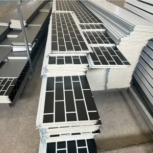 Outdoor and Warehouse for Rockwool Wall Board Aluminum Metal Siding EPS Core Decorative Panel Fireproof Roof Sandwich Panel