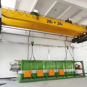 Overhead Crane 30 Ton Double Girder 15 Ton Overhead Crane Single Trolley Double Beam