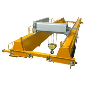 Overhead Crane with Hook Cap 150T Max Load 22M Span 24M Lifting Height for Metallurgy & Mining