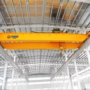 Overload Protection VFD Double Beam Overhead Crane for Scrap Metal Yard