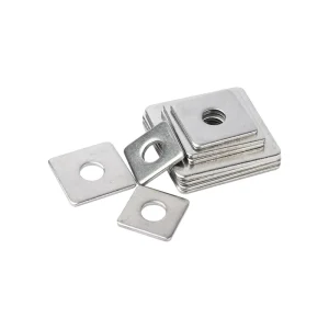 Oversized 304 Stainless Steel Square Washer M3 to M20 Galvanized Carbon Steel Flat Washers Thickened Plate for Curtain Wall