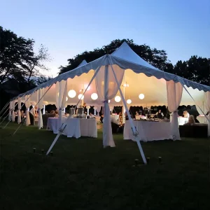 P0016 30m2 Outdoor Camping Party Wedding Cabana Tent 4×8 Size PVDF PVC Fabric