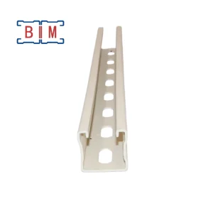 P1000 Painted 41×41 Unistrut Channel Coated Steel Support Profile