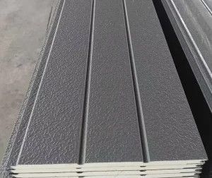 PIR Foam Panel Fire Resistant Water Resistant Eco Friendly Contemporary Metal Decorative Siding Wall Sandwich Panels Building