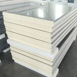 PIR Thermal Insulation PU Sandwich Panel Anti Corrosion Energy Saving for Industrial Workshop Cold Storage