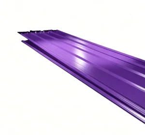 PPGI Color Coated Corrugated Steel Roofing Sheet Single Layer Metal Roof Panel for Warehouse Workshop Cutting