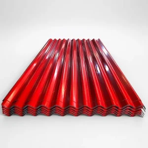 PPGI Corrugated Roof Sheet Z275 Galvanized Color Coated Steel Panel for Industrial Building and Roofing Project