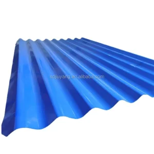PPGI Corrugated Roofing Sheet DX51D SGCC RAL Color BWG 24 34 Prepainted Galvanized Steel Roof Panel for Warehouse Shed