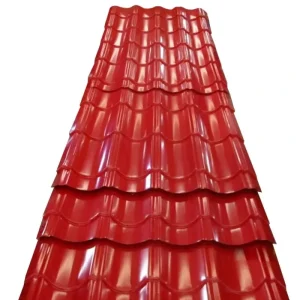 PPGI Corrugated Roofing Sheet Prepainted Galvanized Steel Roof Panel for Building Construction