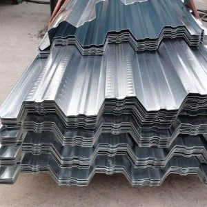 PPGI PPGL SGCC Grade Full Hard Corrugated Sheet Metal Steel Sheet Galvanized Color Coated ASTM Roofing Wall Cladding Panel