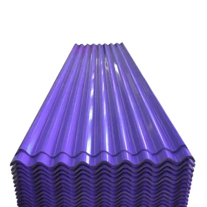 PPGI PPGL SGCC Grade Full Hard Corrugated Steel Sheet Galvanized Color Coated ASTM Roofing Wall Cladding Panel CE ISO 9001