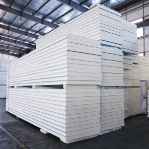 PPGI PU Sandwich Panels Slip Joint Panels FM Certification