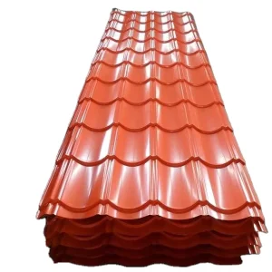 PPGI Pre Painted Galvanized Steel Plates Zinc Metal Roofing Corrugated Tiles