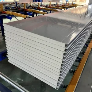 PU External Wall Cladding Decorative Panels Facade Metal Siding Panel Sandwich Board for Building