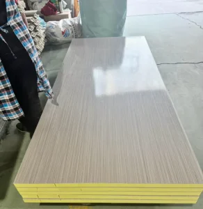 PU Foam Large Board Sandwich Panels Polyurethane Foam XPS Insulation Sandwich Panels Boards for PVC WPC Assembly Doors