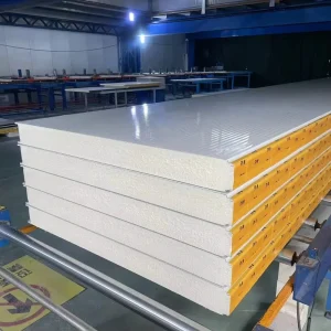 PU Foam Metal Roof Sandwich Panels Polyurethane Sandwich Panel Metal PU PIR Sandwich Roof Wall Panel Warehouse