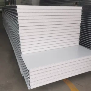 PU Foam Sandwich Panel PU Core Steel Sheet Wall Roof Insulation for Factory and Workshop Projects