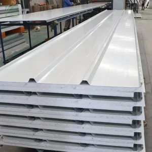 PU Foam Sandwich Panel with Polyurethane Core and Galvanized Steel for Cold Room Construction