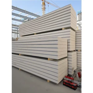 PU PIR Fireproof Steel Sandwich Panels For Walls And Roofs For Cold Rooms And Warehouses