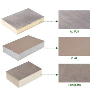 PU PIR Phenolic Foam Insulation Board for Building Wall and Roof Thermal Insulation